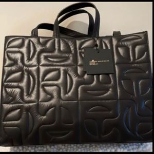 Moose Knuckles x Telfar Quilted LARGE Shopper Bag (Black)